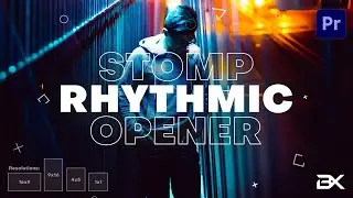 Rhythmic Opener | Premiere Pro template | Tutorial