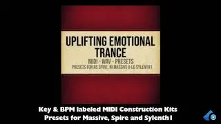 Uplifting Emotional Trance | Midi -Wav -Presets  | Inner Heart
