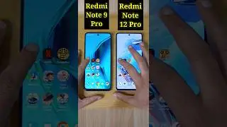 Redmi Note 12 Pro vs Redmi Note 9 Pro Speed Test Comparison | 
