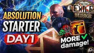 [PoE 3.28] Absolution GUARDIAN Build - DAY 1 DMG & Upgrade TIPS - League Starter for Path of Exile