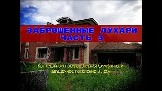 Abandoned Lukhari part 3 - cottage village Forest Symphony and mysterious settlement in the forest