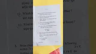 +3 6th semester History Hons#DSE(paper -3)#priviousyearquestionpaper -2023#North Odisha University