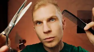 ASMR  ✄  Weird Barber Haircut