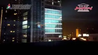 BeamPainting 上海事例 【タケナカ takenaka】　3D VIDEO MAPPING