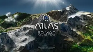 3D Map Generator - Atlas - Photoshop Plugin