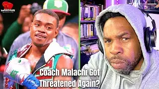 Fan Of Errol Spence Jr Calls Into The Show To Threaten Coach Malachi Live On Air.