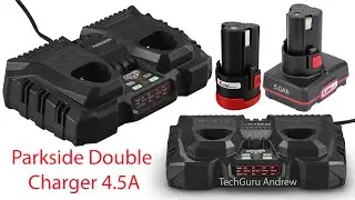Parkside Double Charger 2 x 4.5A PDSLG 12 A2