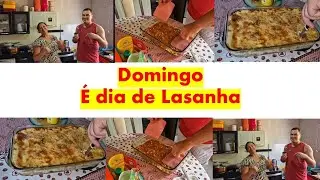 Domingo é dia de Lasanha.