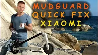Quick Fix Of The Mudguard Xiaomi Electric Scooter