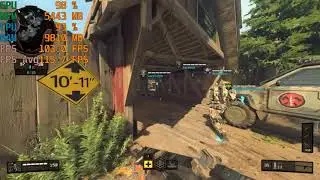 Call of Duty  Black Ops 4   I5   9400F, 16GB DDR4, GTX 1660 SUPER   High Settings