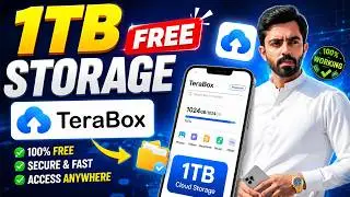 TeraBox 1TB Free Storage | How to Get 1024GB FREE Cloud Storage