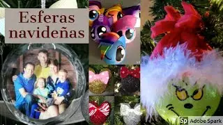 ideas de como hacer esferas de navidad