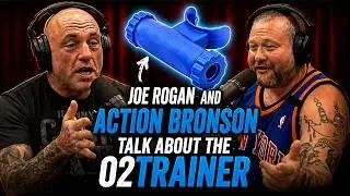 Joe Rogan and Action Bronson talk about the o2 Trainer - Lung Trainer