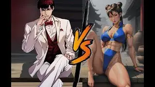 [MARVEL VS. SNK] KYOSUKE VS. CHUN-LI ! (TEAM BATTLE !)