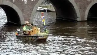 The Musical Boat & The Oude Kerk (Old Church)