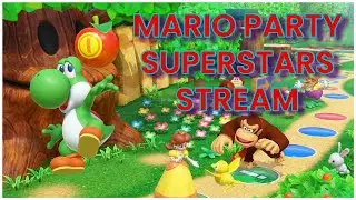 Streaming Mario Party Superstars (possible regret)