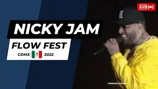 Nicky Jam en el Coca Cola Flow Fest 2022 CDMX