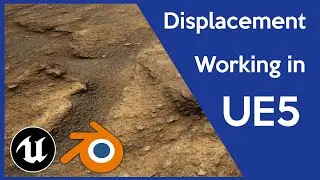 How to use Displacement in Unreal Engine 5