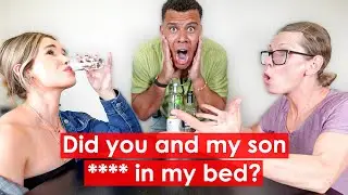 My Girlfriend and My Mom Play Truth or Drink