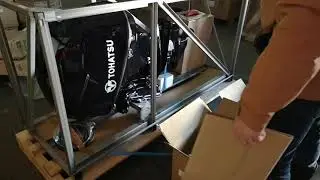 Tohatsu MFS50aets приехал для покупателя. Краткий обзор