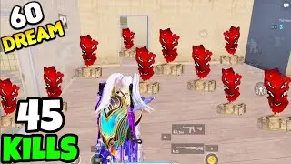 Can I Complete My 60 KILLS DREAM in BGMI? • (45 KILLS) • BGMI Gameplay
