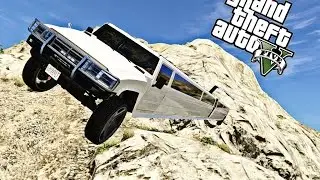 GTA 5 Mods : САМАЯ ДЛИННАЯ МАШИНА - HUMMER С ЧЕЛИАДА (КРАШ ТЕСТ)