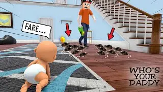 Mice Invaded the House!! Naughty Baby - Panda and Who's Your Daddy