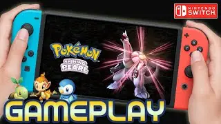 Pokemon brilliant diamond shining pearl gameplay | Pokémon Shining Pearl Nintendo Switch #pokemon