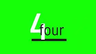 10 Seconds Countdown with Visual Effects (FREE DOWNLOAD) - Green Screen 4K High Quality