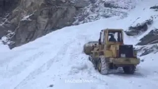 Разчистка дороги на Тляроту