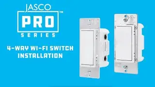 JascoPro Series 4-way Wi-Fi Switch Installation