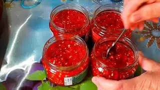 Два Способа Заготовки Острого Перца! Как сохранить Острый перец 