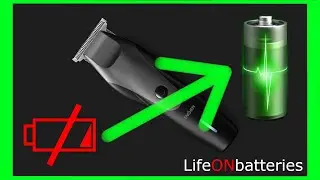 ENCHEN hair clipper battery replacement - Замена аккумулятора / ремонт машинки для стрижки