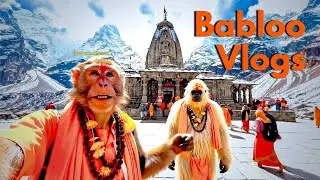From Haridwar to Kedarnath 🚍 | Babloo & Yeti Spiritual Journey