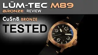 Lum-Tec M89 Bronze review, unboxing, and comparison to Panerai Luminor.