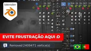 Dicas Iniciantes - Recursos que Frustram | Blender 2.90 e 3.0 | Tutorial Aula Português