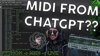 ChatGPT Writes COMPLEX Melodies with PYTHON?! (MIDI into Ableton) 🤯