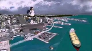 MMD Giantess - Fighter Jet vs giantess