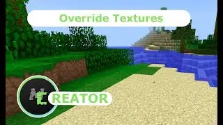 Mcreator 1.9.0 - How to Override Default Minecraft Textures