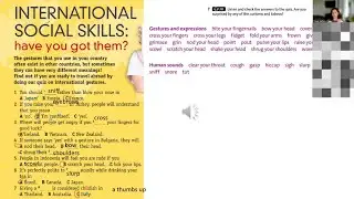 English. Английский язык. Уровень upper-Intermediate. Онлайн урок. 3.9.45