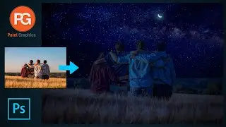 Photoshop Tutorial || How to Make Day to Night in Photoshop
