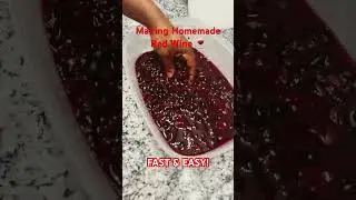 Easy Homemade Red Wine