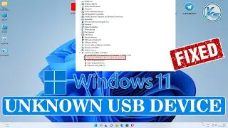 ✅ How To Fix Unknown USB Device, The Device Failed Enumeration Error On Windows 11/10