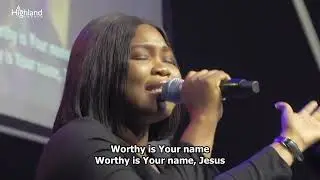 Worthy is Your name Jesus, You deserve the praise || Vicky Nelson
