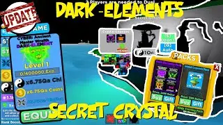 SECRET CRYSTAL LOCATION IN NINJA LEGENDS!! Dark-Element Pets Update!! - Roblox