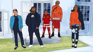 Tisakorean, Bouba Savage & Working On Dying Live At Yung Jake's 'Cartoons'