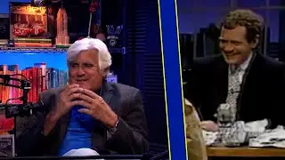Jay Leno Reveals Why He Brought Sandwiches to See David Letterman
