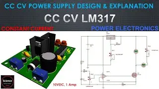 CC CV power supply design  || CC CV mode using LM317