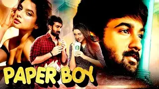 Paper Boy Full Movie | Santosh Sobhan Superhit South Romantic Action Hindi Dubbed Movie | Riya Suman