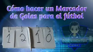 Cómo hacer una marcador de Goles